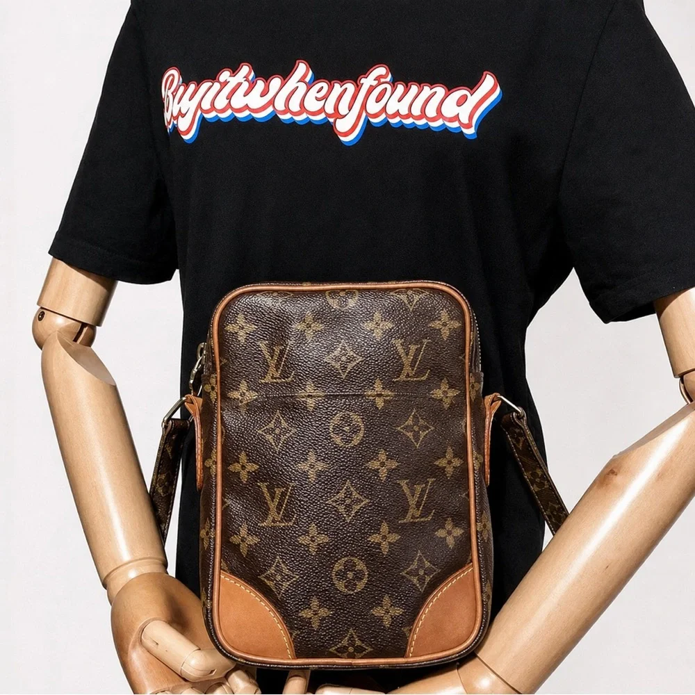 LOUIS VUITTON LV Monogram Amazon PM Crossbody Messenger Bag with/ LV DUST BAG